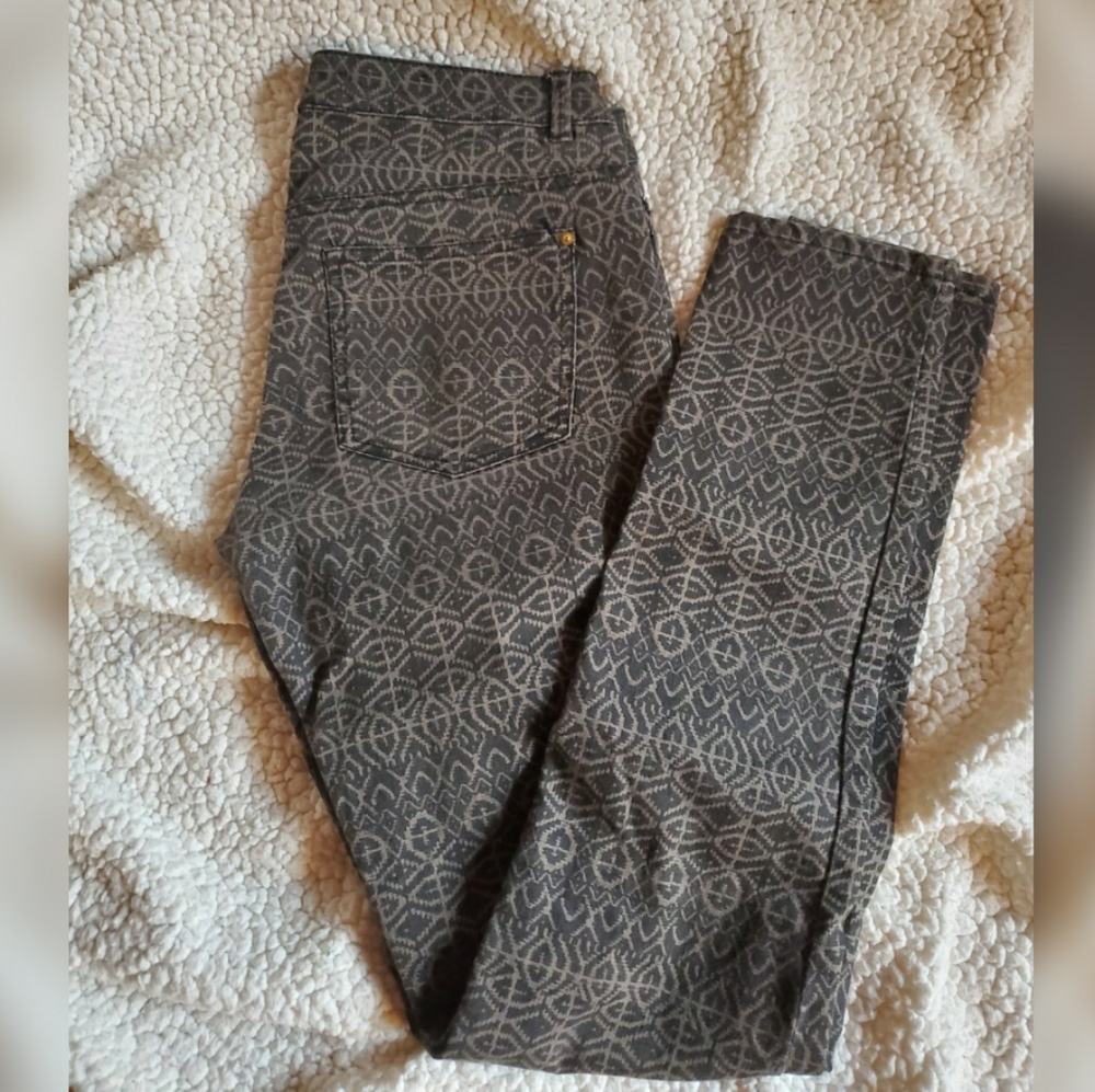 H&M Patterned Skinny Jeans